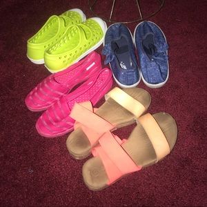 ALL SHOES INCLUDED IN SALE🔥4 PAIRS 🔥 GIRLS SHOES